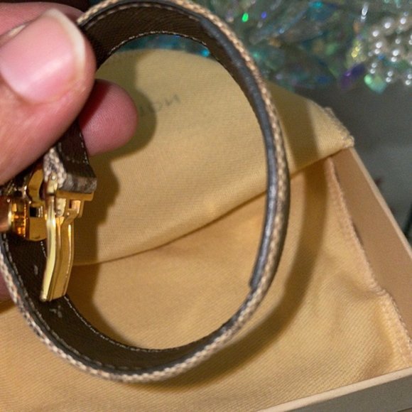 ❤️Authentic ❤️ Louis Vuitton Good Luck Breath Bracelet Flower Flower Mon… - Picture 10 of 16